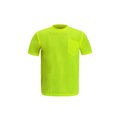 2W International Short Sleeve T-Shirt, Medium, Lime TS115 M